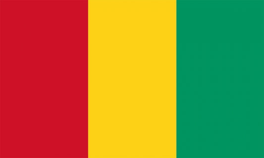 Guinea Fahne / Flagge 90x150 cm