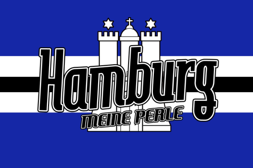 Hamburg meine Perle Fahne / Flagge 90x150 cm