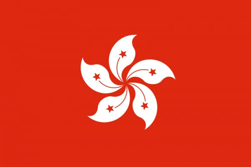 Hong Kong Fahne / Flagge 90x150 cm