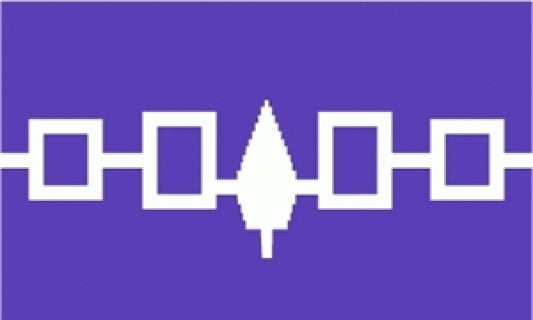 Irokesen (Indianerbündniss) Fahne / Flagge 90x150 cm