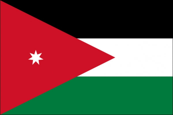 Jordanien Fahne / Flagge 90x150 cm