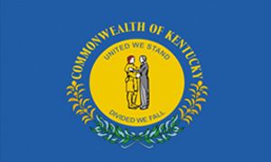 Kentucky Fahne / Flagge 90x150 cm