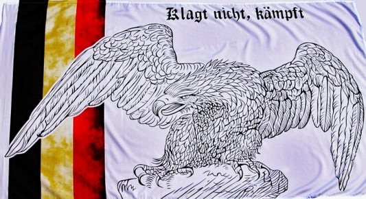 Klagt nicht kämpft  Fahne / Flagge 90x150 cm