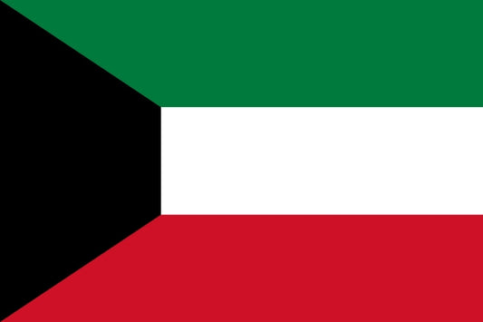 Kuwait Fahne / Flagge 90x150 cm