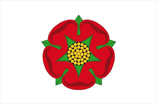 Lancashire (Red Rose) Fahne / Flagge 90x150 cm