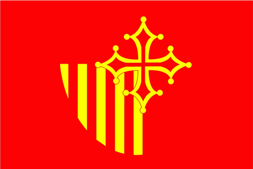 Languedoc-Roussillon Fahne / Flagge 90x150 cm