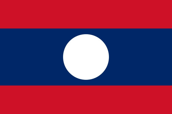 Laos Fahne / Flagge 90x150 cm