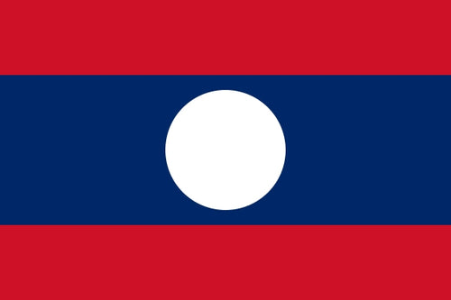 Laos Fahne / Flagge 90x150 cm