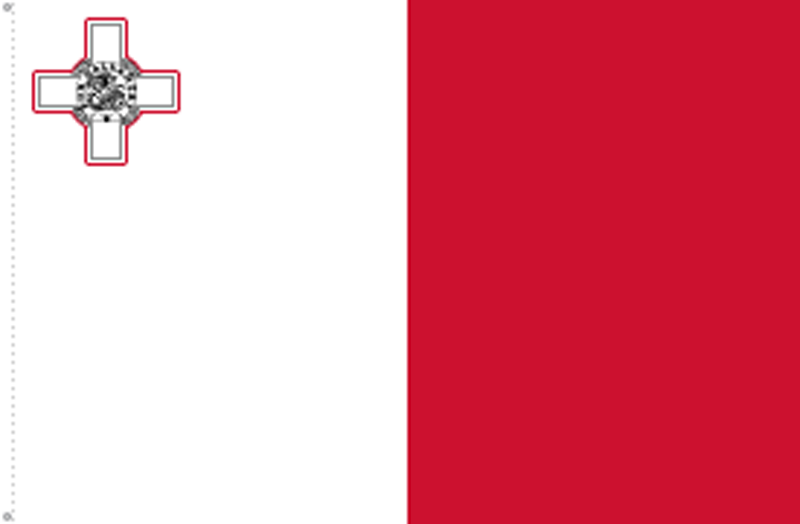 Malta Fahne / Flagge 90x150 cm
