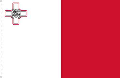 Malta Fahne / Flagge 90x150 cm