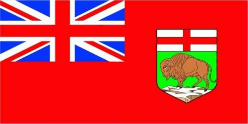 Manitoba Fahne / Flagge 90x150 cm