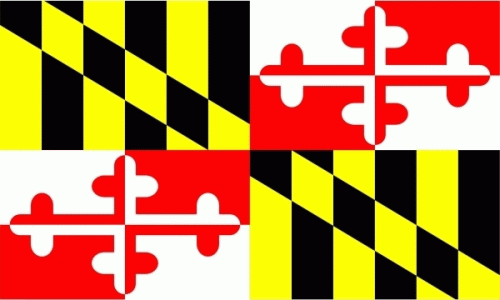 Maryland Fahne / Flagge 90x150 cm