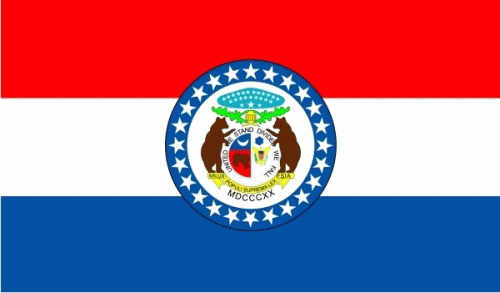 Missouri Fahne / Flagge 90x150 cm