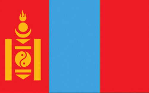 Mongolei Fahne / Flagge 90x150 cm