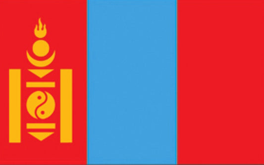 Mongolei Fahne / Flagge 90x150 cm