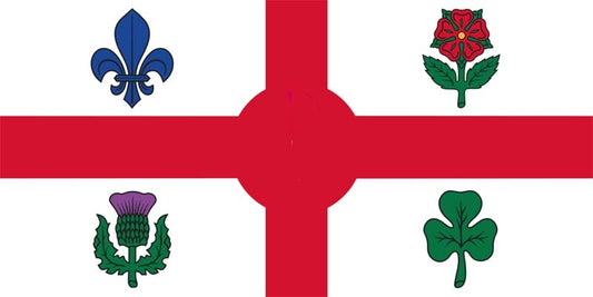 Montreal Fahne / Flagge 90x150 cm
