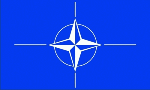 Nato (Nordatlantische Vertragsorganisation) Fahne / Flagge 90x150 cm