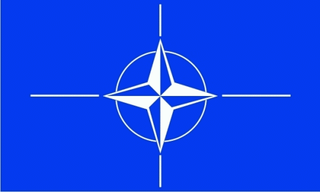 Nato (Nordatlantische Vertragsorganisation) Fahne / Flagge 90x150 cm