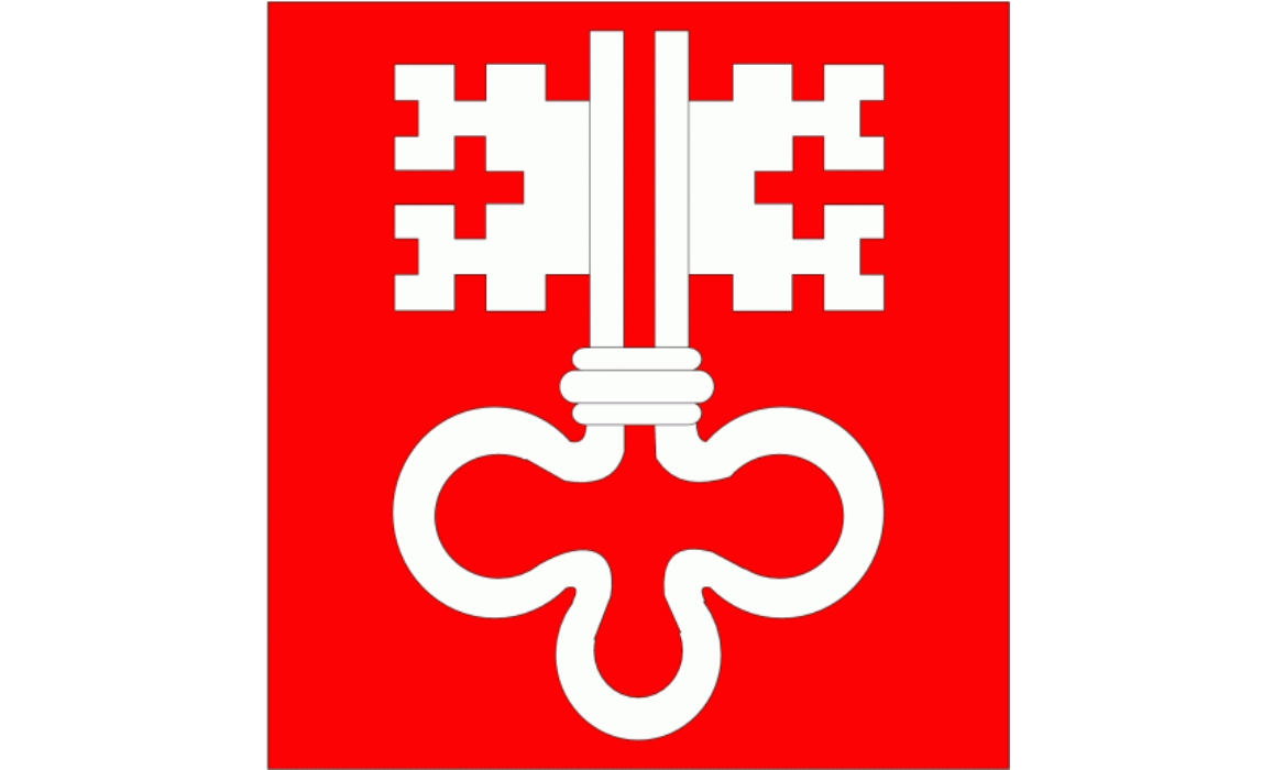 Kanton Nidwalden Fahne / Flagge 120x120 cm