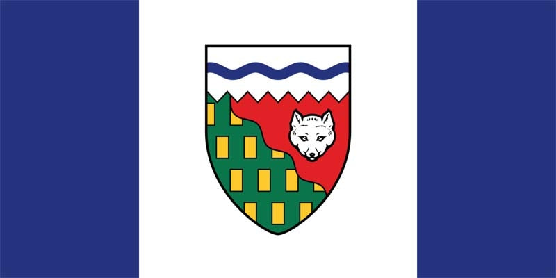 Nordwest-Territorien Fahne / Flagge 90x150 cm