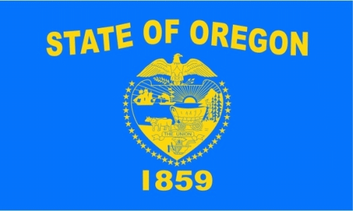 Oregon Fahne / Flagge 90x150 cm