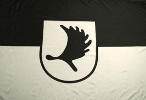Ostpreußen Landsmannschaft Fahne / Flagge 90x150 cm