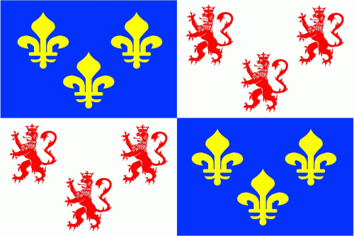 Picardie Fahne / Flagge 90x150 cm