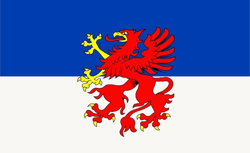 Pommern Fahne / Flagge 90x150 cm