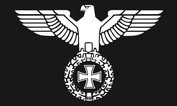 Reichsadler Eiserne Kreuz Fahne / Flagge 90x150 cm