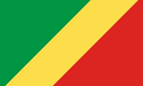 Republik Kongo Fahne / Flagge 90x150 cm