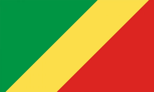 Republik Kongo Fahne / Flagge 90x150 cm