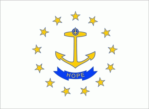 Rhode Island Fahne / Flagge 90x150 cm