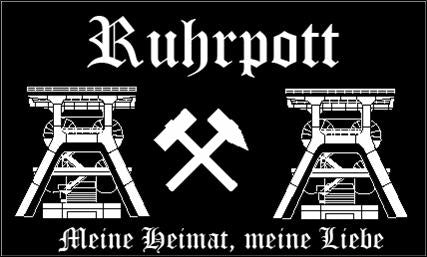 Ruhrpott Fahne / Flagge 90x150 cm