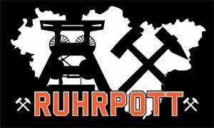 Ruhrpott Motiv 2 Fahne / Flagge 90x150 cm