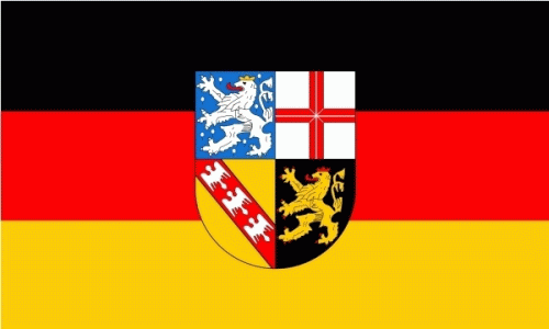 Saarland Fahne / Flagge 90x150 cm