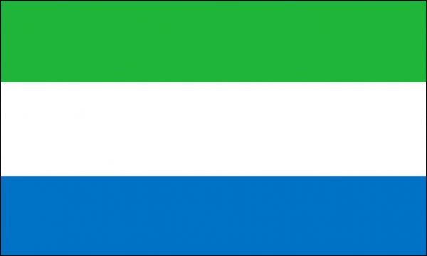 Sierra LeoneFahne / Flagge 90x150 cm