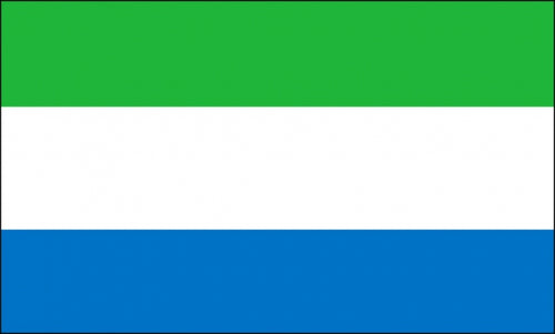 Sierra LeoneFahne / Flagge 90x150 cm