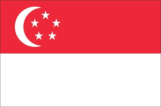 Singapur Fahne / Flagge 90x150 cm