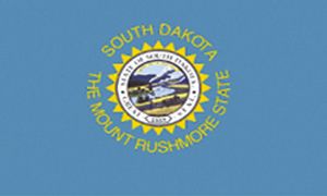 South Dakota Fahne / Flagge 90x150 cm