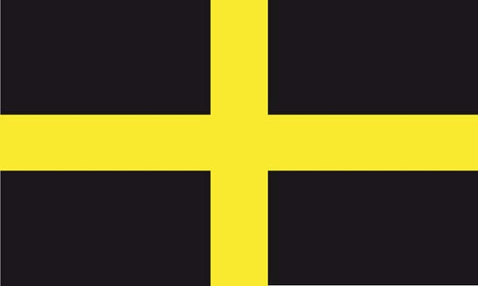 St. David (Kreuz Wales) Fahne / Flagge 90x150 cm