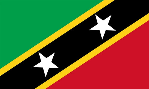St. Kitts und Nevis Fahne / Flagge 90x150 cm