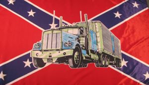 Südstaaten Truck USA Fahne / Flagge 90x150 cm