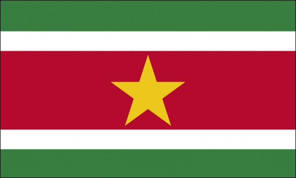 Surinam Fahne / Flagge 90x150 cm