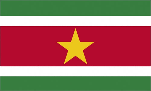 Surinam Fahne / Flagge 90x150 cm