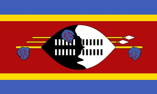 Eswatini Fahne / Flagge 90x150 cm