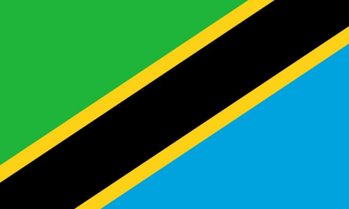 Tansania Fahne / Flagge 90x150 cm