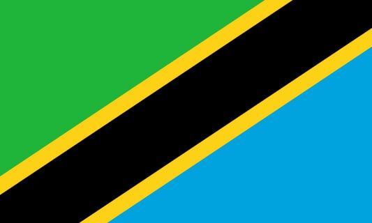 Tansania Fahne / Flagge 90x150 cm