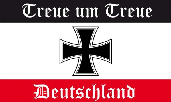 Treue um Treue Fahne / Flagge 90x150 cm