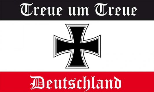 Treue um Treue Fahne / Flagge 90x150 cm