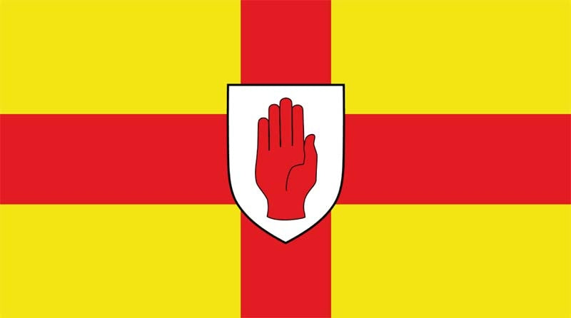 Ulster Fahne / Flagge 90x150 cm
